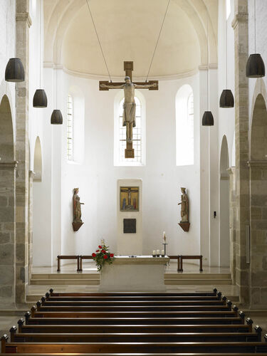 Innenraum der Straubinger Basilika St. Peter - Fotostudio Bernhard (2)